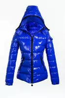 femmes moncler doudounes for less limit snow hoodie blue